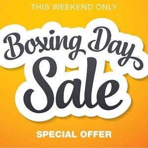 Boxing Day Sale Poster